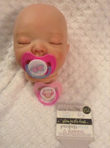 Must see reborn Baby pacifiers Key words  (bottle,diapers,doll, preemie,monkey)