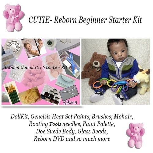 Reborn Doll Beginner kit complete to make a reborn doll - Cutie 21
