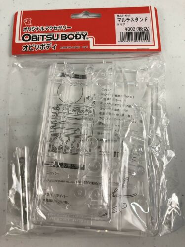 OBITSU Assembly Action Figure and Doll Stand - Multi Clear Transparent × 5 pcs