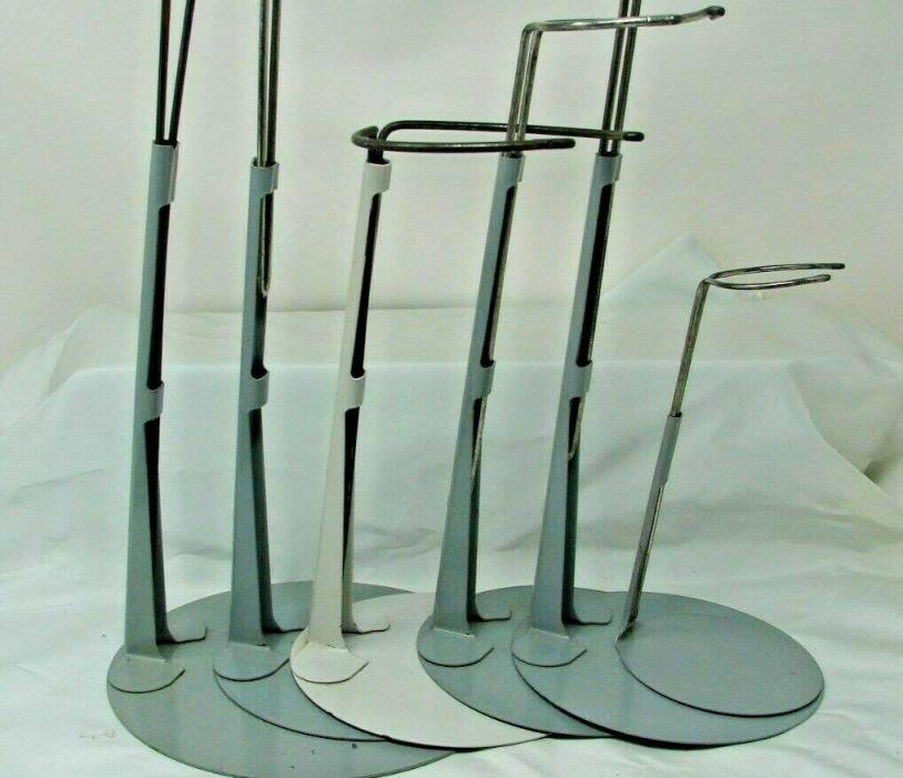 ALL FOR ONE $ ~ LOT 6 USED KAISER DOLL STANDS