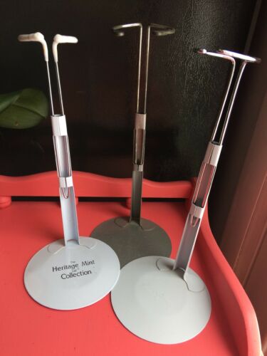 3 Adjustable Doll Stands Display Holder 14