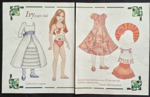 Ivy Paper Doll by Helen Kish, Mag. PD. 2012