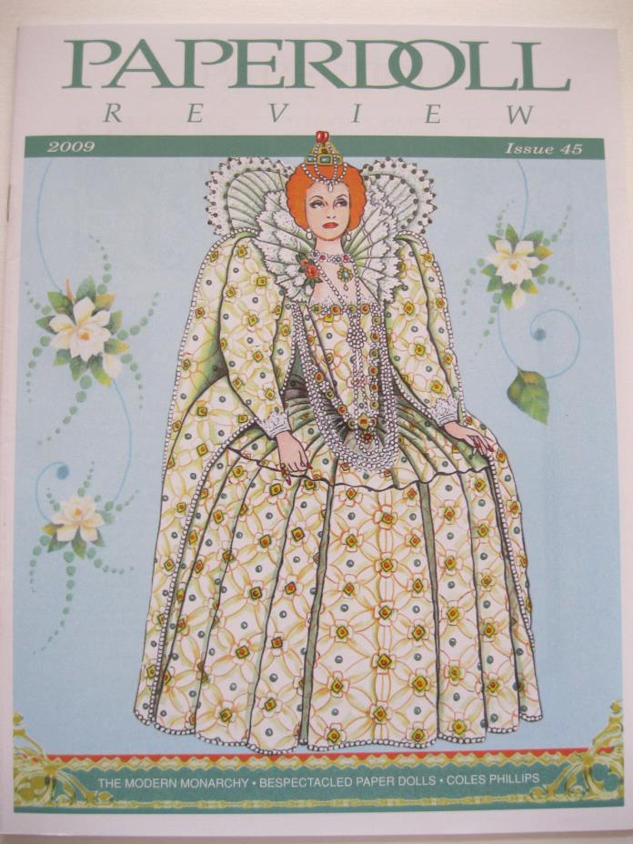 Paperdoll Review Magazine Issue #45, 2009-Royalty, PDs w/Glasses, Coles Phillips