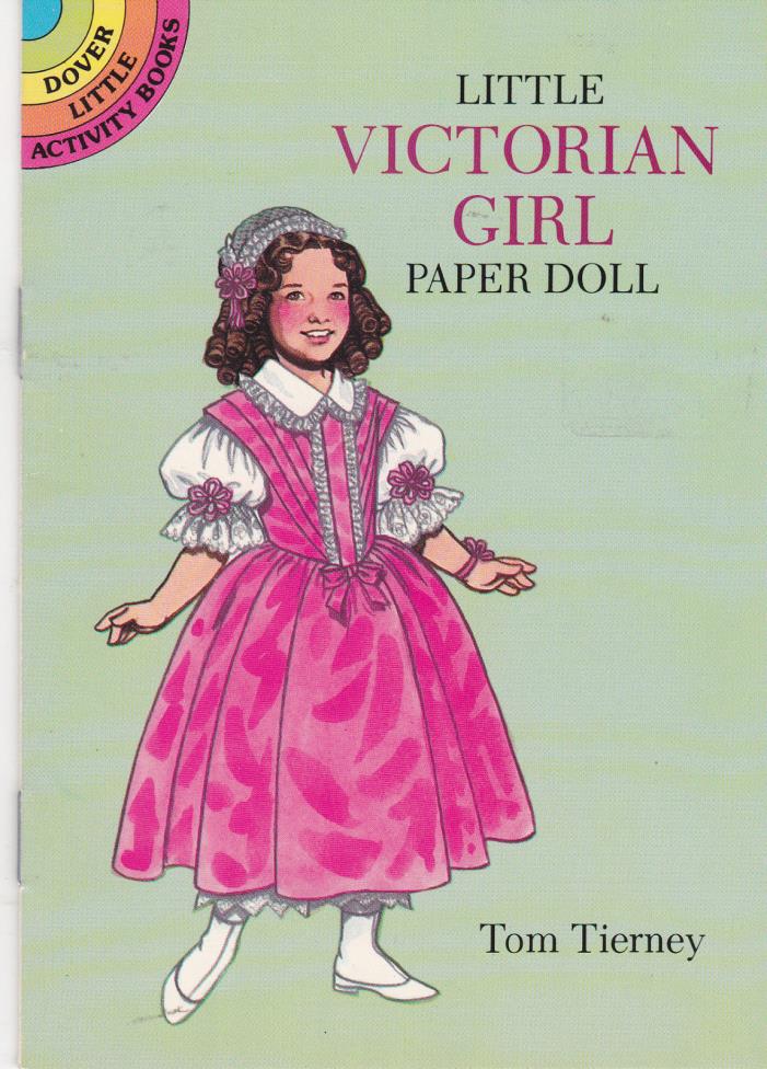 Mini PaperDoll Book Little victorian Girls Tom Tierney Dover 1994