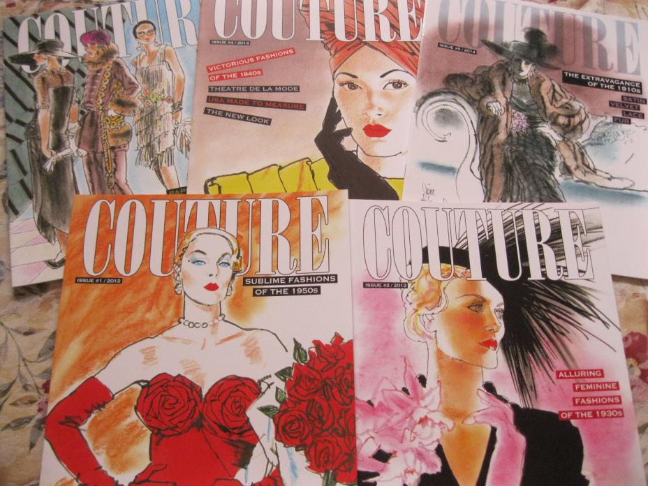 SPECIAL OFFER! 5 Books: Jim Howard's COUTURE Fashion Paper Doll Series 1910s-50s