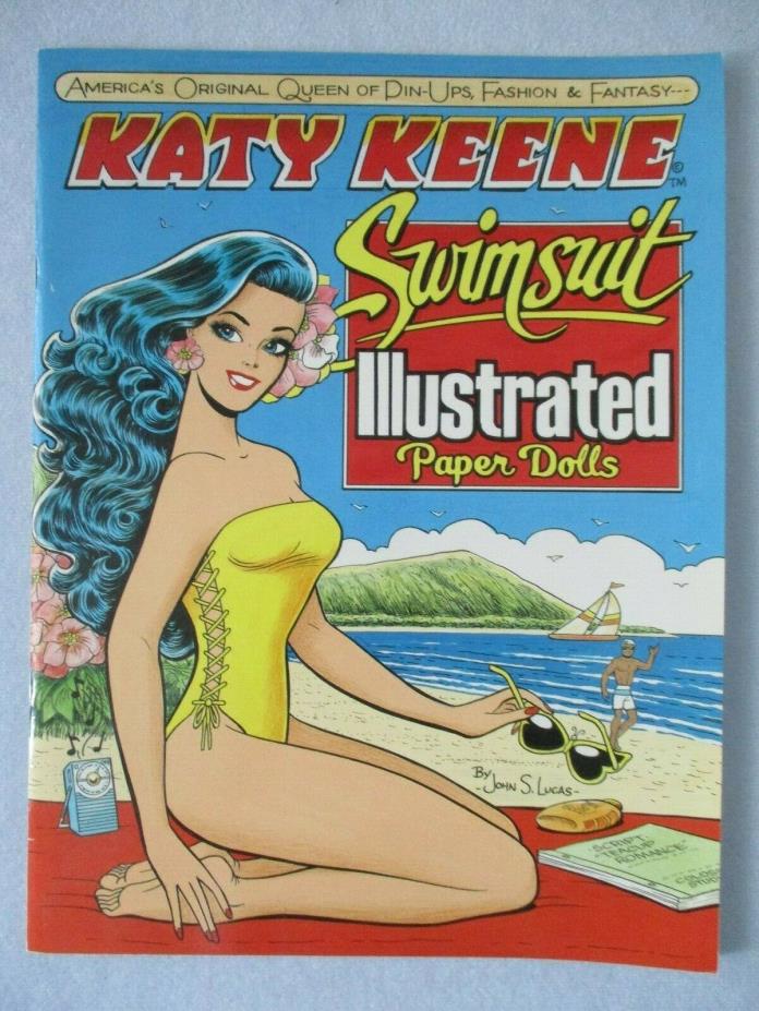Pin-Up Katy Keene Swimsuit Illustrated Paper Doll Book, Lucas – 1995