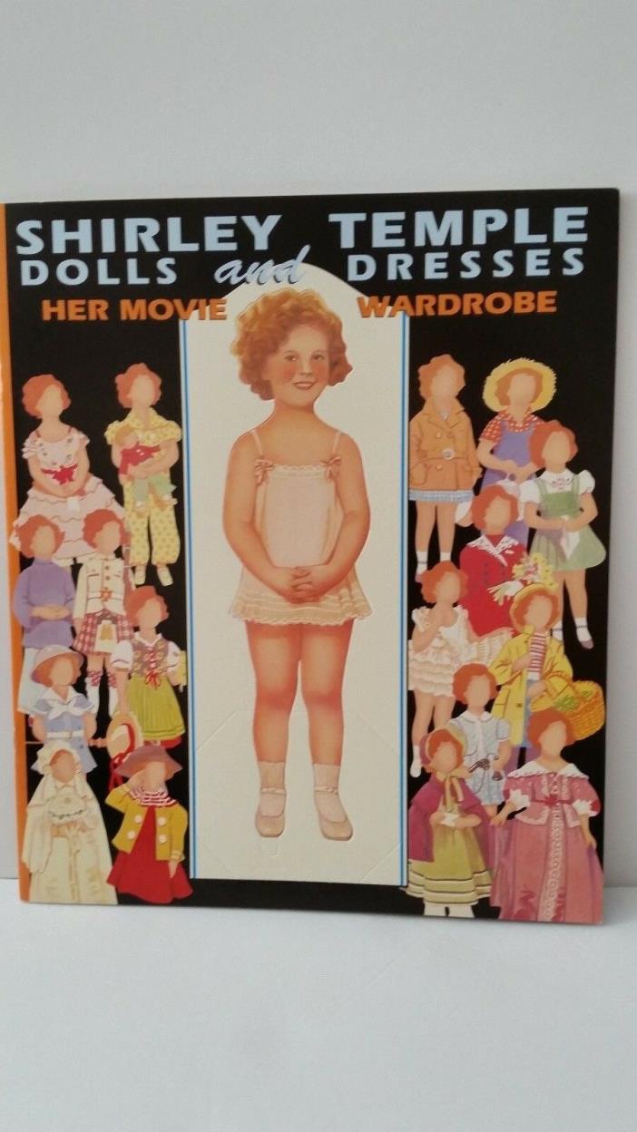 2 Shirley Temple Dolls And Dresses Paper Doll Books New Uncut * 2 Books *