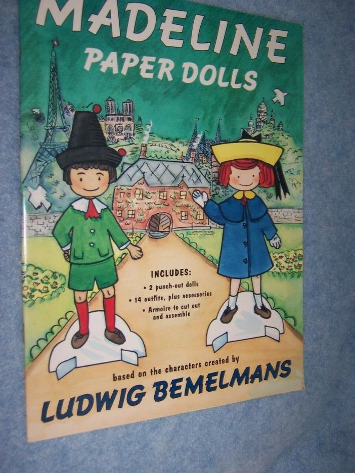 1994 Madeline Paper Dolls (Viking)