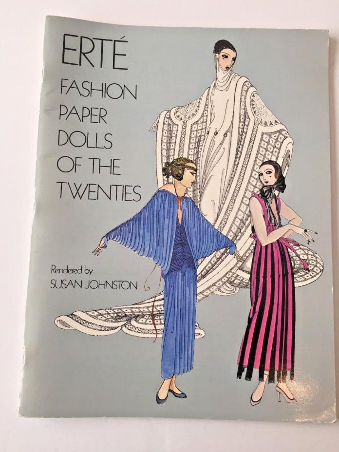 Erte Fashion Paper Dolls of the Twenties Pre-owned Unused