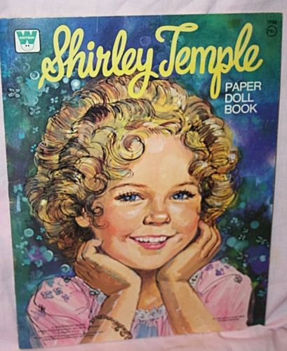 Whitman's 1976 Shirley Temple Paper Doll Book (Uncut)