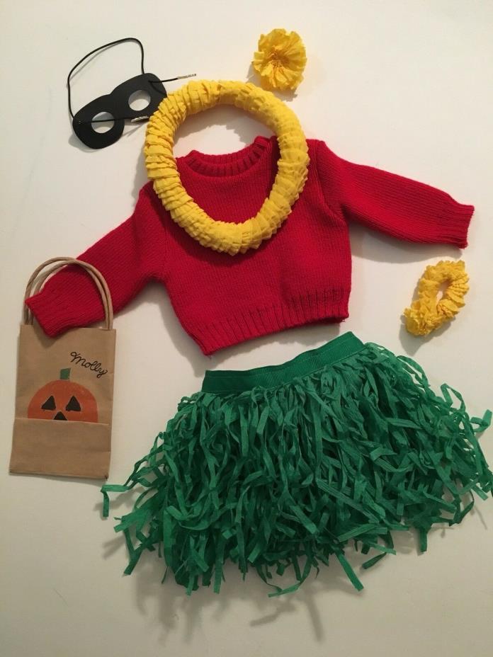 PLEASANT COMPANY AMERICAN GIRL MOLLY'S HALLOWEEN HULA OUTFIT 1st VERSION