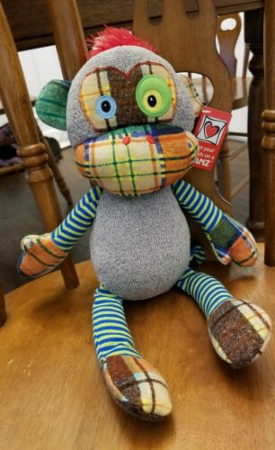 Ganz H13095 Mishaps Monkey NEW With Tags Gray