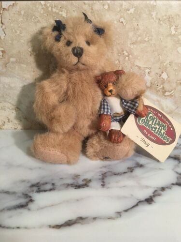 GANZ BEARS COTTAGE COLLECTIBLES 6” TRACY BY MARY HOLSTAD 1996