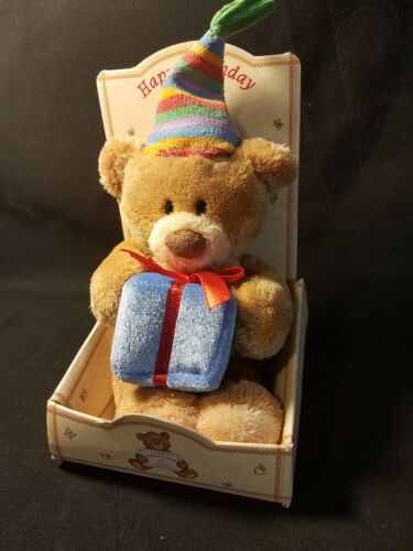 Gund Thinking of You Happy Birthday Bear in Box
