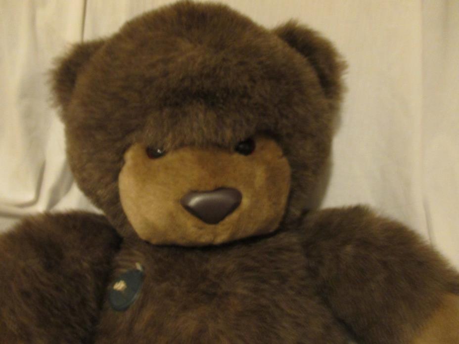 GUND Collectors 23 inch Plush Brown Teddy Bear MISTY With Tag 1978