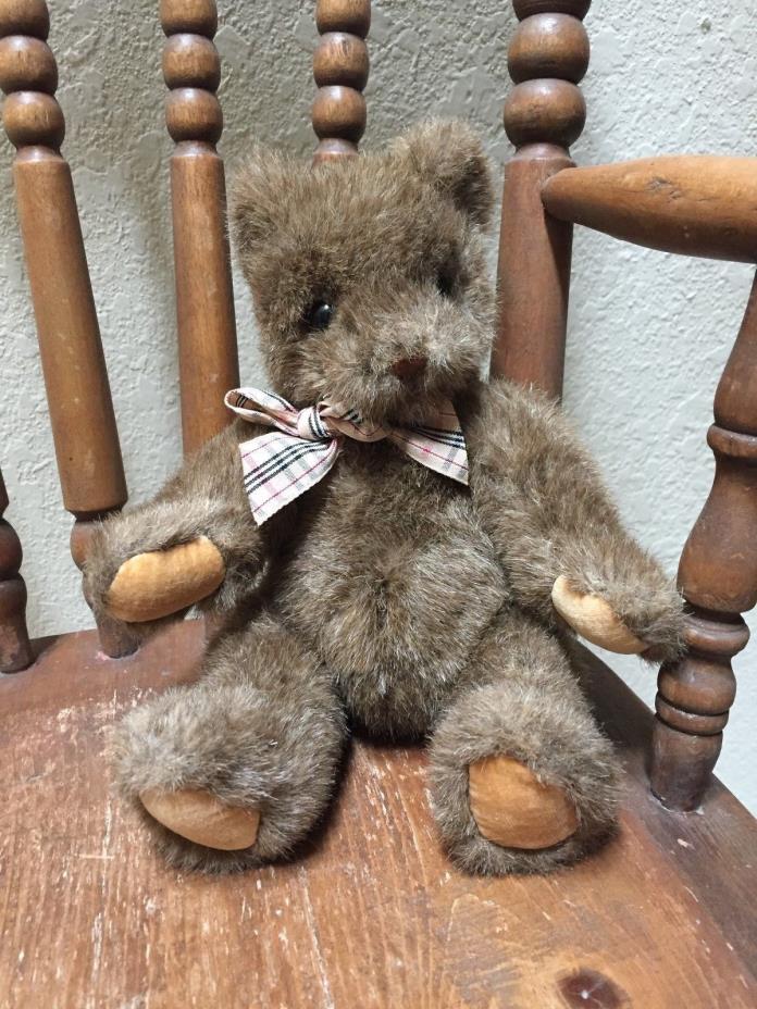 Vintage Gund Teddy Bear, Brown Plush Collector's Classic