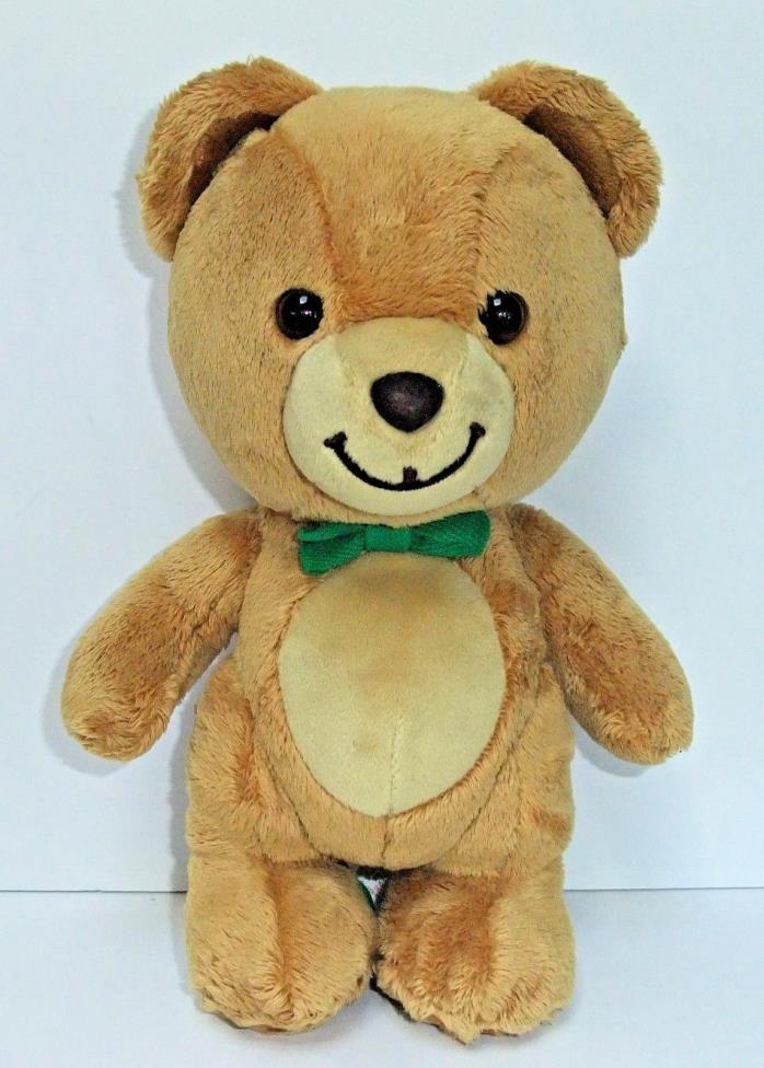 Gund Kraft Peanut Butter Bear 10 Inch Teddy With Green Bow Tie Plush Ltd Edition