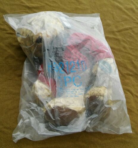 HARRODS Knightsbridge 2005 NICHOLAS Christmas Bear NEW SEALED 20th Anniversary