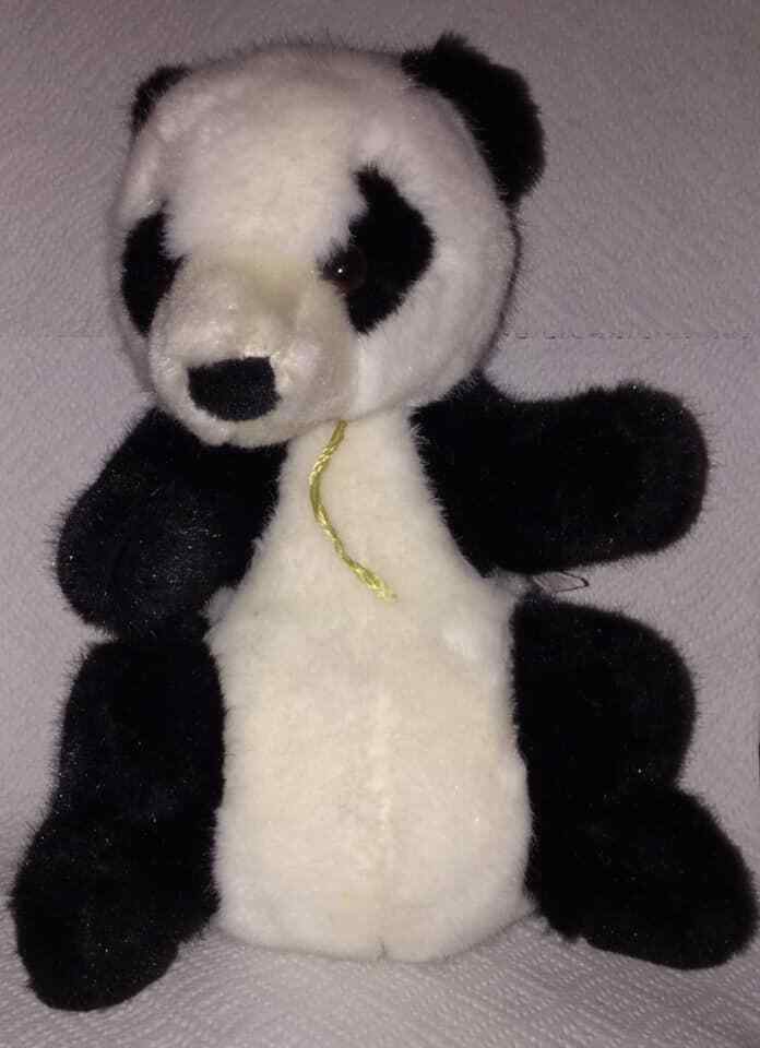 Hermann Teddy Bear Panda Stuffed Animal Plush (Made in West Germany)