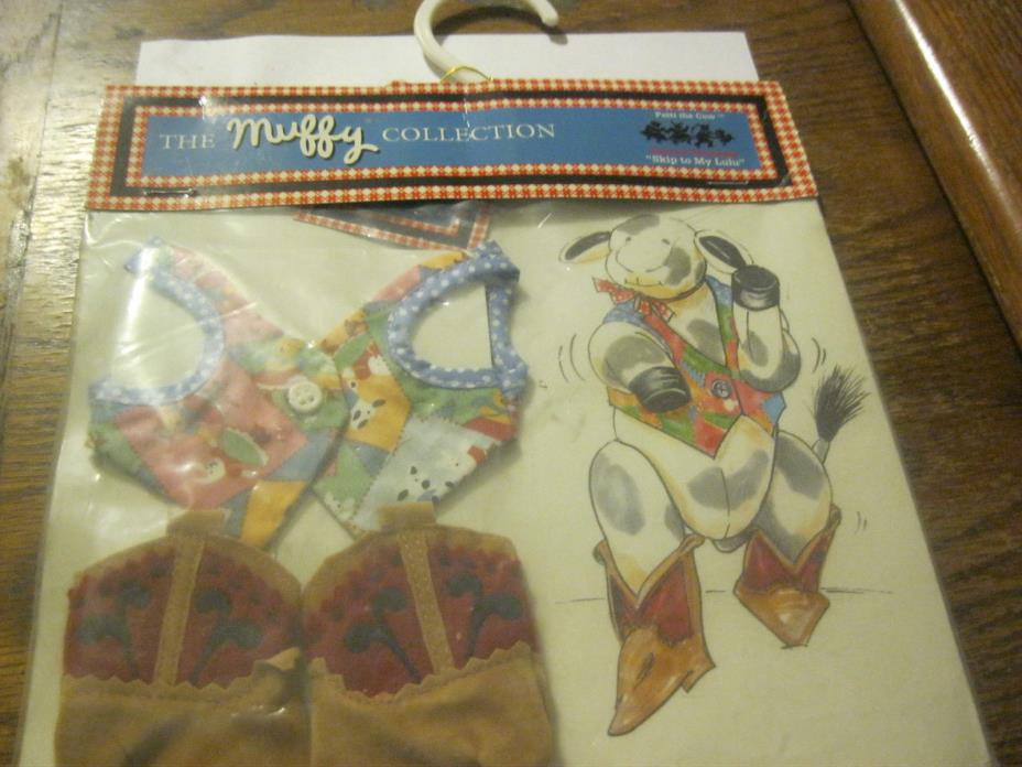 New Muffy Collection Patti The Cow Skip to My Lulu Square Dancing Outfit 1996