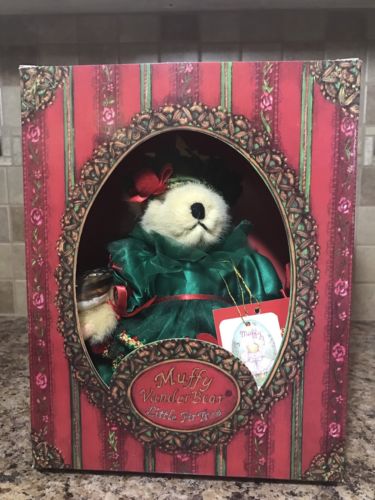 Muffy VanderBear Little Fir Tree Christmas Special Edition 1990 With Tags - B64