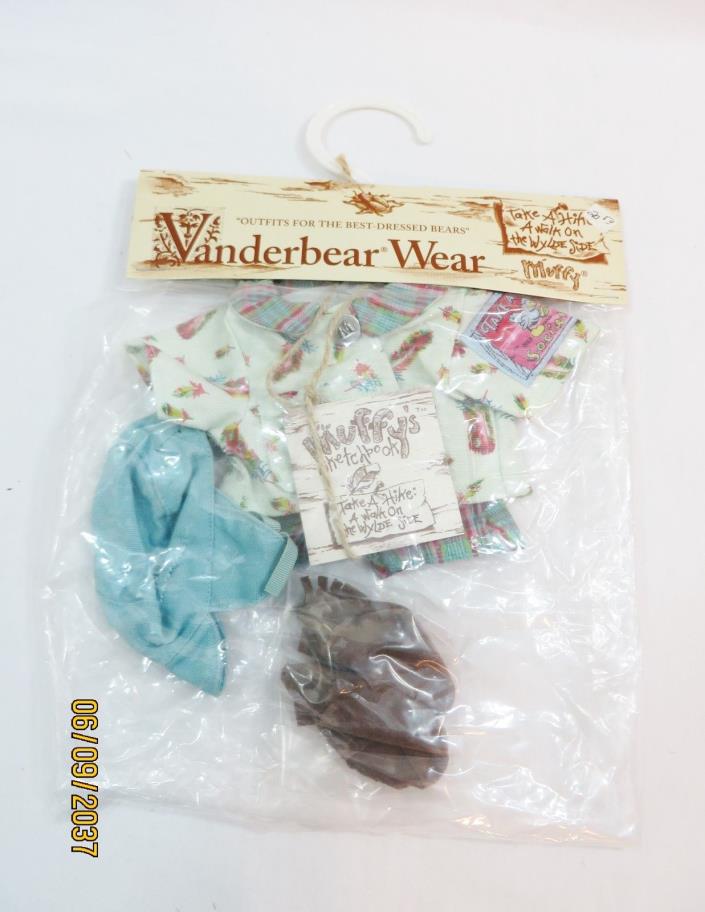 MUFFY VANDERBEAR TAKE A HIKE OUTFIT NIB  MSRP  $20.50