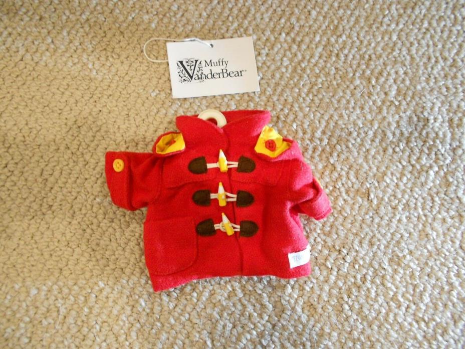 Muffy VanderBear Clothesline Duffel Coat with Hanger in Mint Condition.