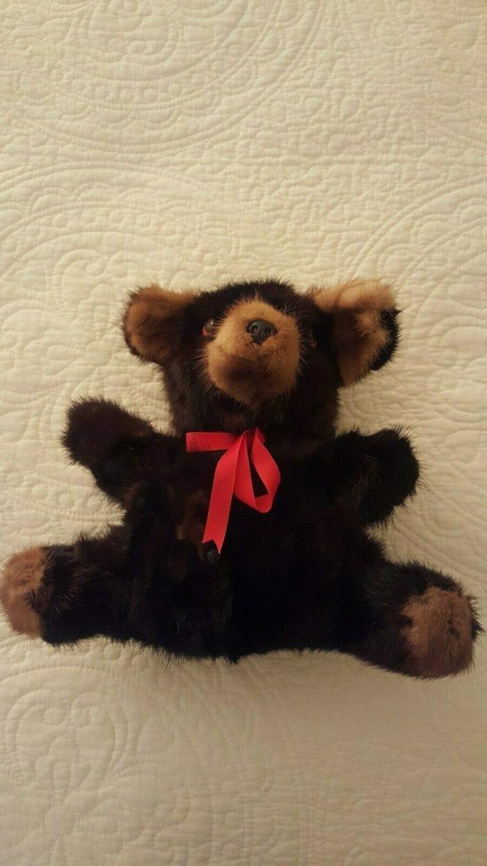 Mink Teddy bear