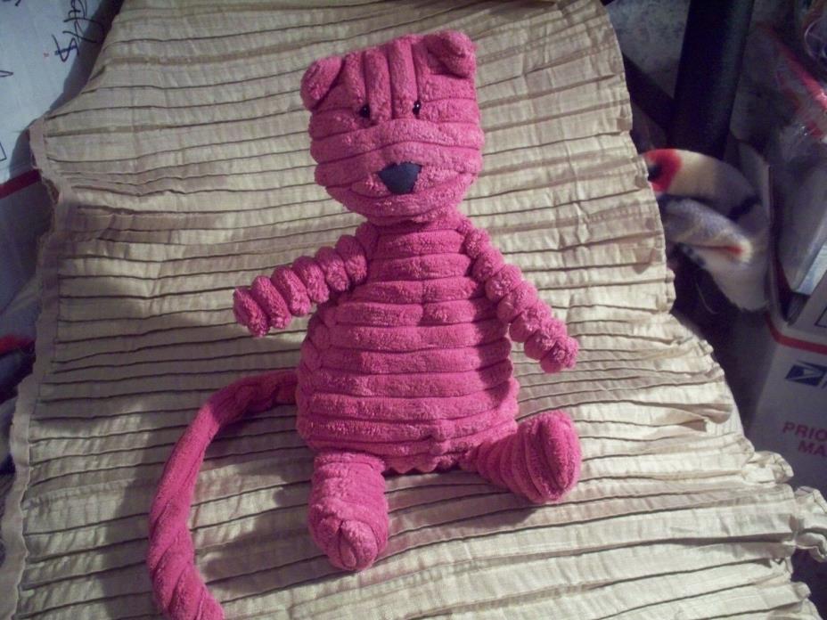 DOLLS AND TEDDIES, HAZEL'S ORPHAN, CHENILLE, PINK KITTY, LONG TAIL, 10