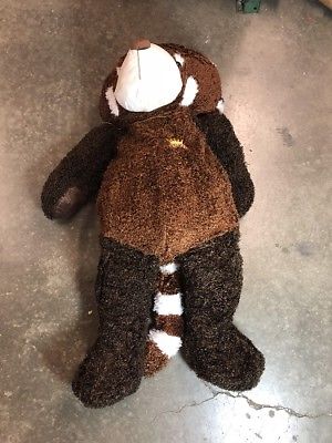 New Giant Teddy Bear Gift 63in, 160cm Red Panda Stuffed Plush Valentines