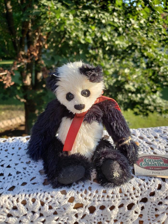 Cottage Collectibles  Panda Teddy Bear named 