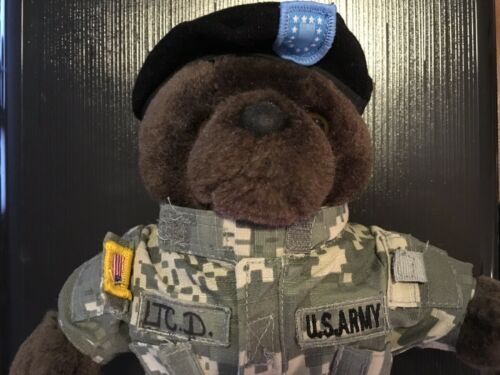 US Army Bear Forces Of America Army Camo Fatigues IRA Green Inc. 10” Tall