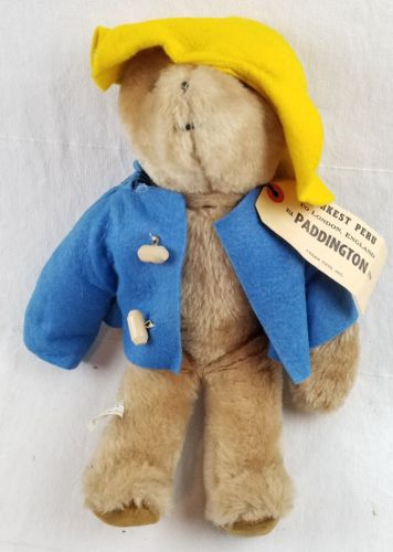 Vintage Eden Toys Paddington Bear Plush Doll 13