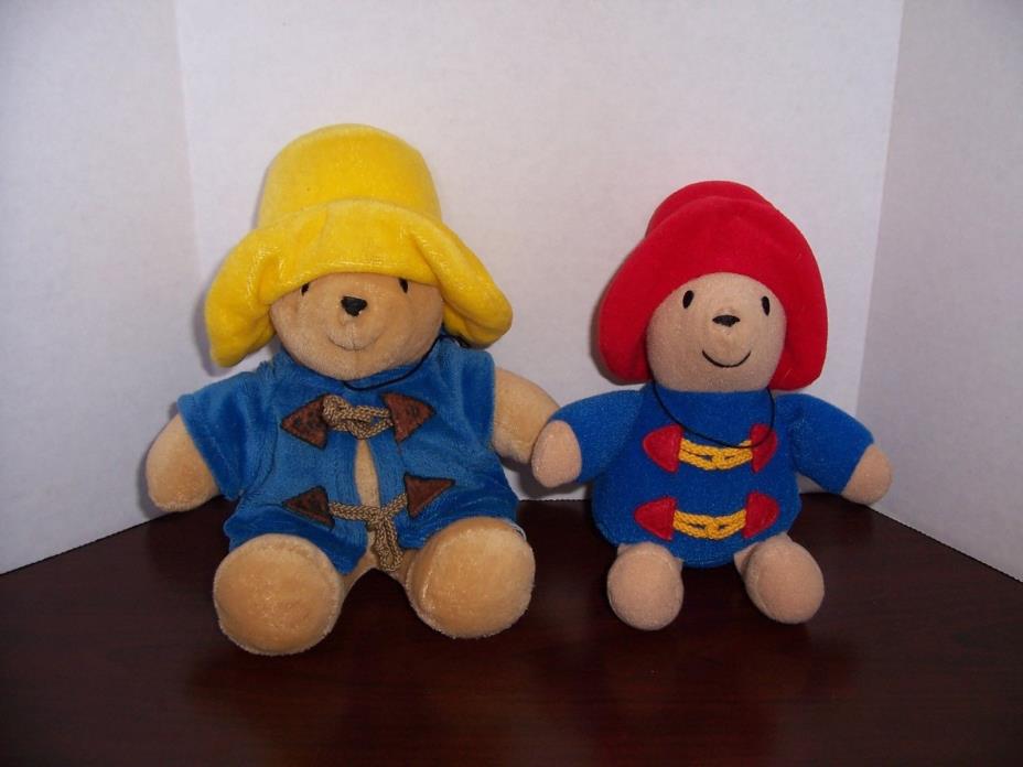 Paddington Plush bear Soft Teddy Bear and rattle