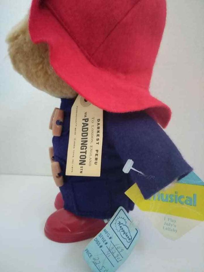 Paddington Bear Eden Toy Darkest Peru to London WITH 2 ORIGINAL TAG NWT
