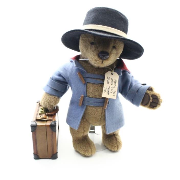 Paddington Bear w/ Suitcase R John Wright Dolls 14” LIMITED EDITION 0629 of 2500
