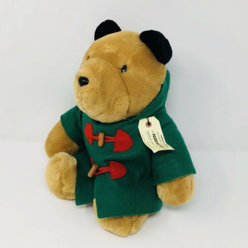 Sears Kids Gifts Paddington Bear Plush Stuffed Animal Teddy Green Coat
