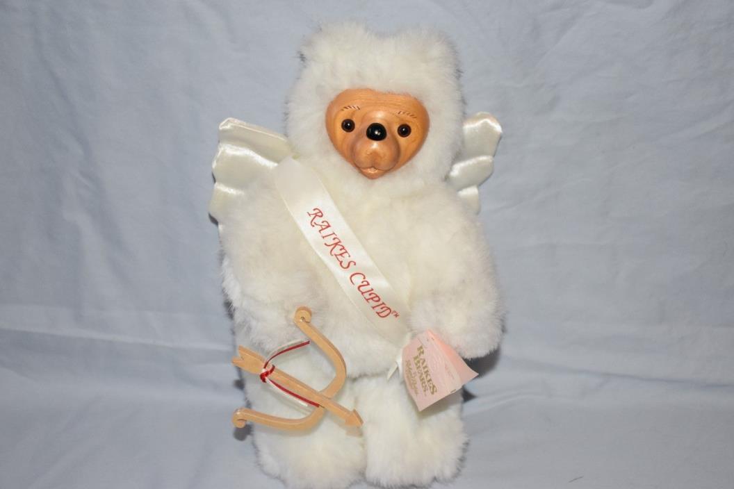 Robert Raikes Cupid Bear - Great Condition - Has Bow and Tag