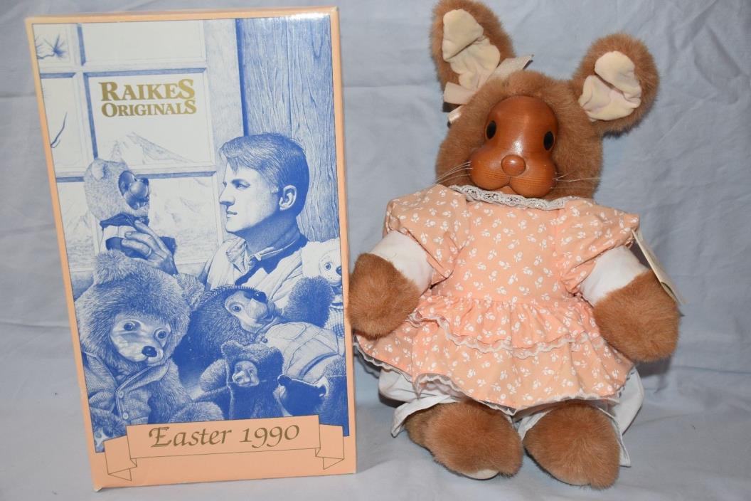 Raikes Originals Aunt Mary Lou Limited Edition Plush Rabbit Bunny #661426