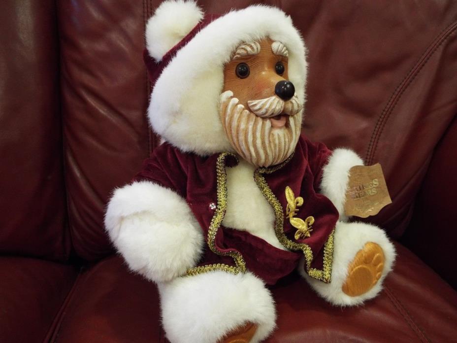 Vintage Raikes Bears Mr Mrs Santa Claus 1988 Ltd ed 7500 to share with millions