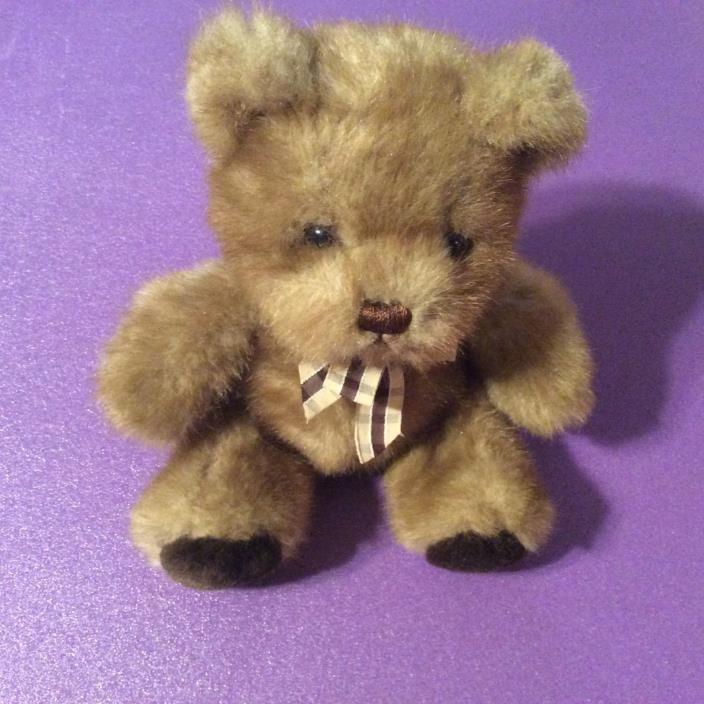 Russ Berrie Picadilly Plush Teddy Bear  with Bow 8