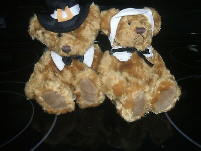 Russ Mayflower and Plymouth Thanksgiving Collectable Bears