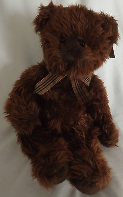 Russ Berrie Bear Beresford Bears From the Past Shaggy Brown Fur 16 Inches