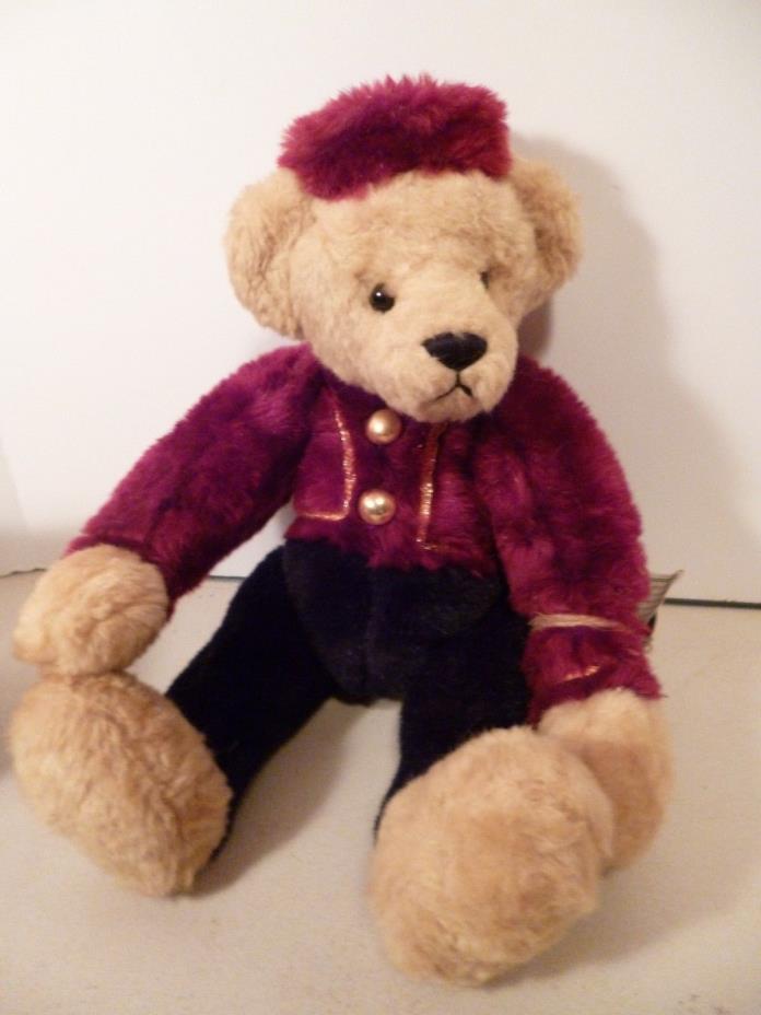 AMAZING YES NO BEAR VINTAGE GANZ MECHANICAL BEAR NODS WHEN YOU MOVE HIS TAIL