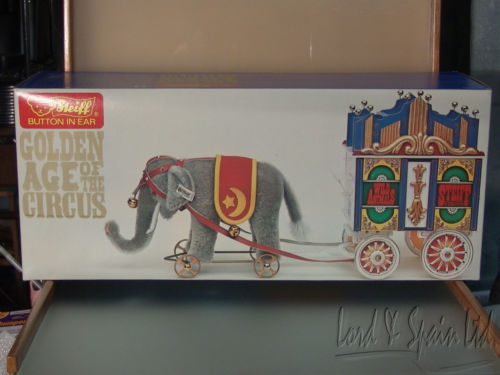 Complete Steiff Ltd Edition Golden Age of the Circus Train With COA & Boxes