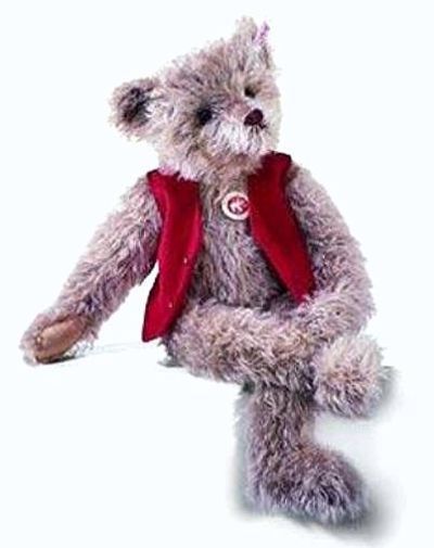 * Steiff Mohair Poseable Rudi Teddy Bear EAN 669644 NEVER OPENED 95/1500 SEE