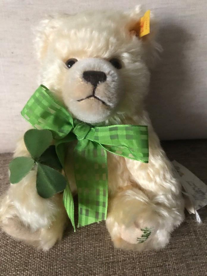 Steiff #028120 Lucky Charm Teddy Bear NWT