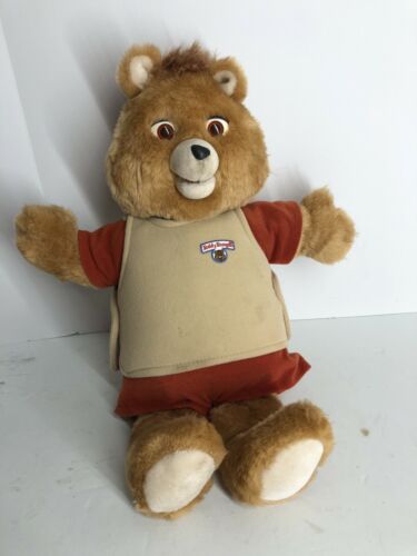 Vintage  TEDDY RUXPIN Bear As Is