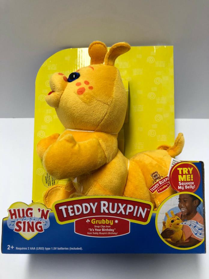 Teddy Ruxpin Grubby Hug N Sing