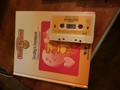 Teddy Ruxpin Double GRUBBY Book & Cassette Tape 1985 Edition And Box